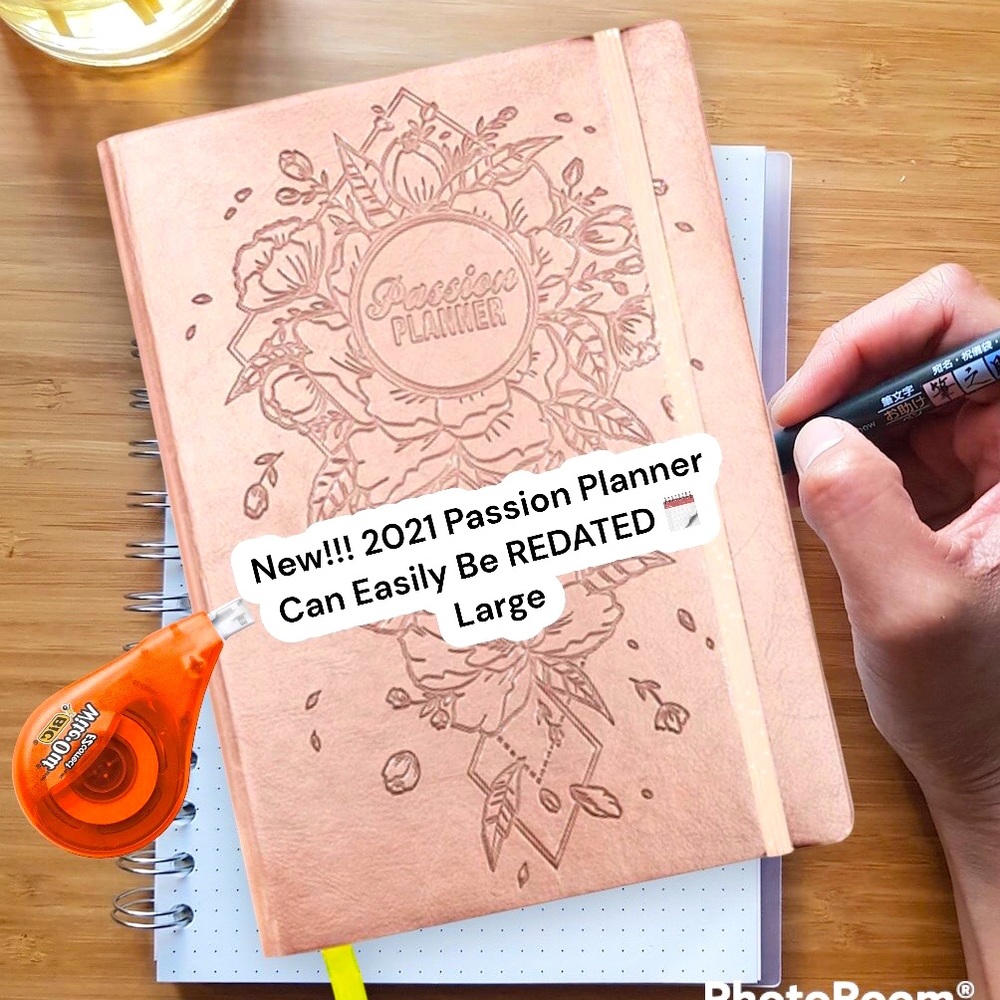 2021 -Weekly Sunday  2021: Large PASSION PLANNER